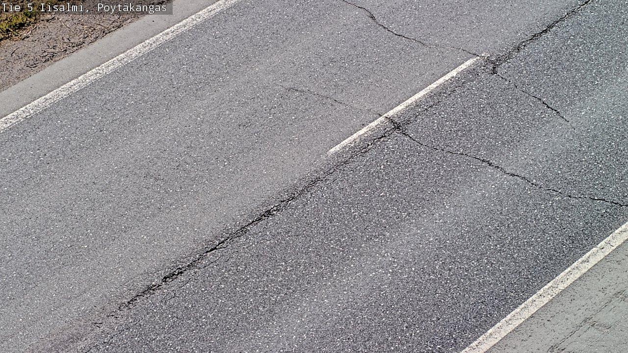 Weather Camera Image Road 5 Iisalmi, Pöytäkangas, Iisalmi, Pohjois-Savo