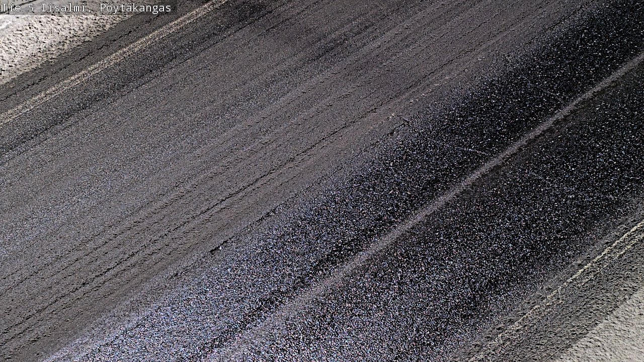 Weather Camera Image Road 5 Iisalmi, Pöytäkangas, Iisalmi, Pohjois-Savo