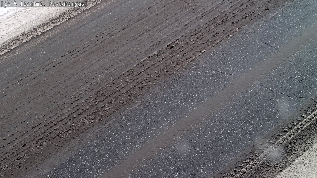 Weather Camera Image Road 5 Iisalmi, Pöytäkangas, Iisalmi, Pohjois-Savo