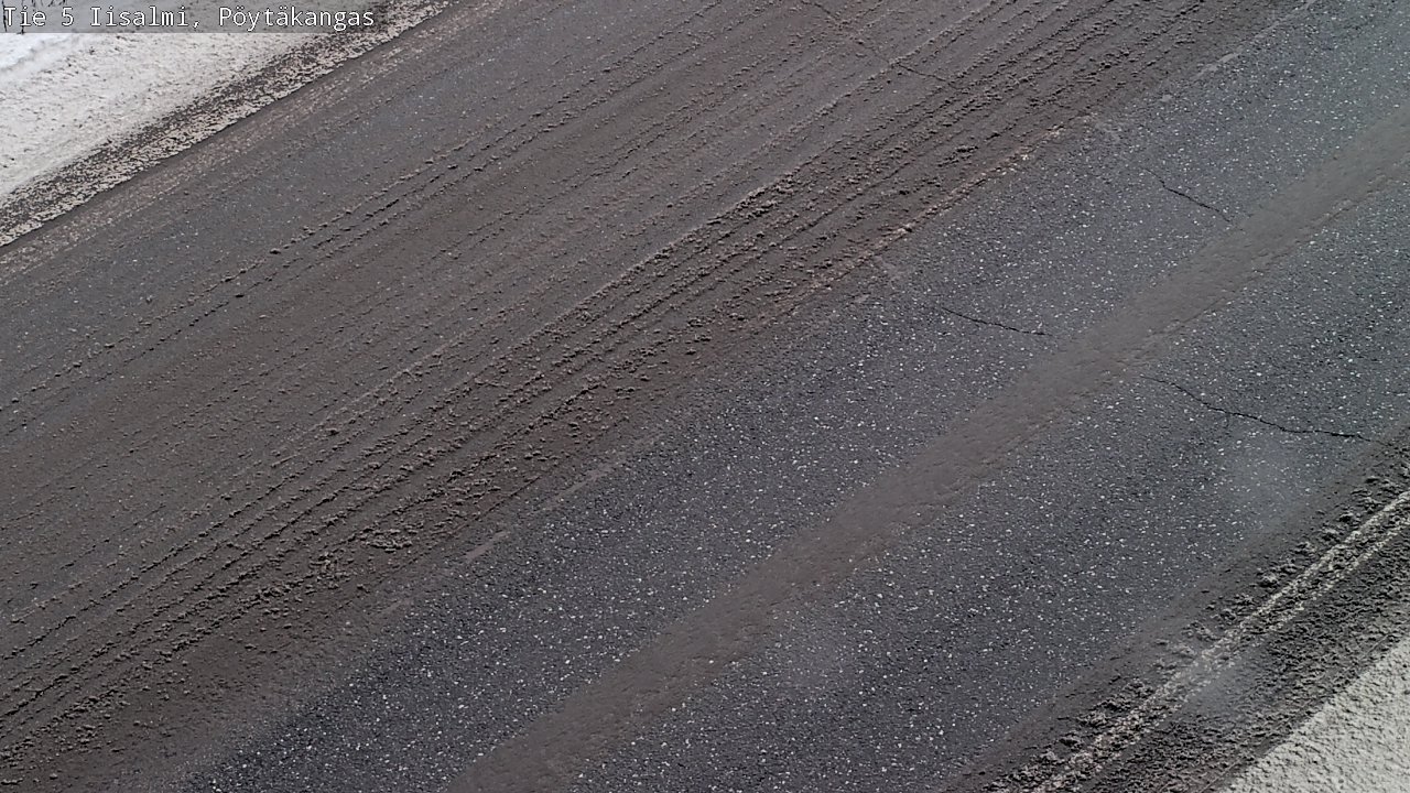 Weather Camera Image Road 5 Iisalmi, Pöytäkangas, Iisalmi, Pohjois-Savo
