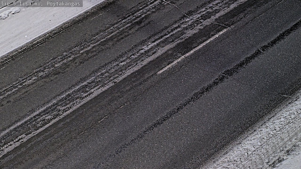 Weather Camera Image Väg 5 Idensalmi, Pöytäkangas, Iisalmi, Pohjois-Savo