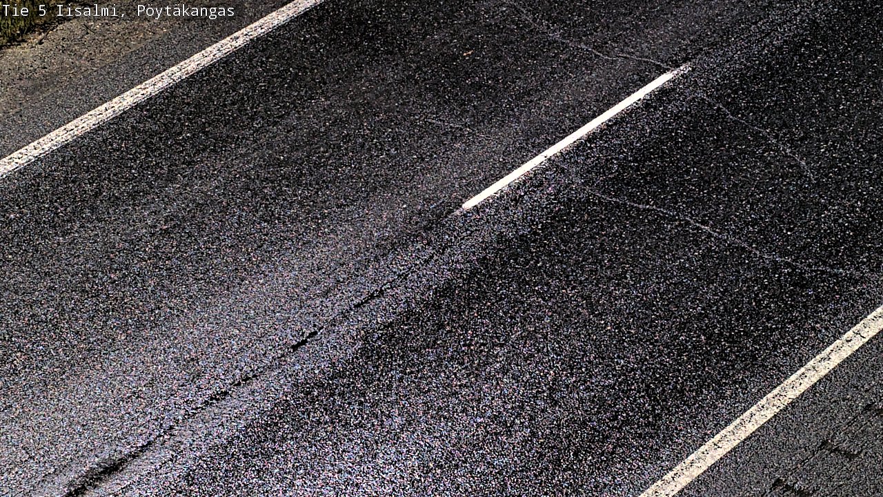 Weather Camera Image Road 5 Iisalmi, Pöytäkangas, Iisalmi, Pohjois-Savo