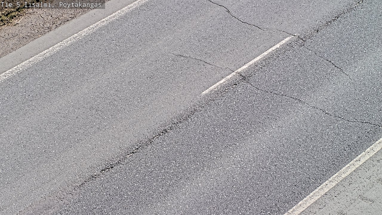 Weather Camera Image Väg 5 Idensalmi, Pöytäkangas, Iisalmi, Pohjois-Savo