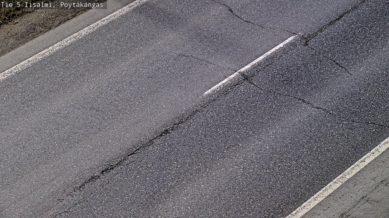 Weather Camera Image Väg 5 Idensalmi, Pöytäkangas, Iisalmi, Pohjois-Savo