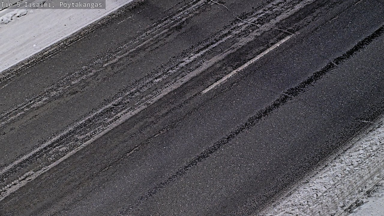 Weather Camera Image Väg 5 Idensalmi, Pöytäkangas, Iisalmi, Pohjois-Savo
