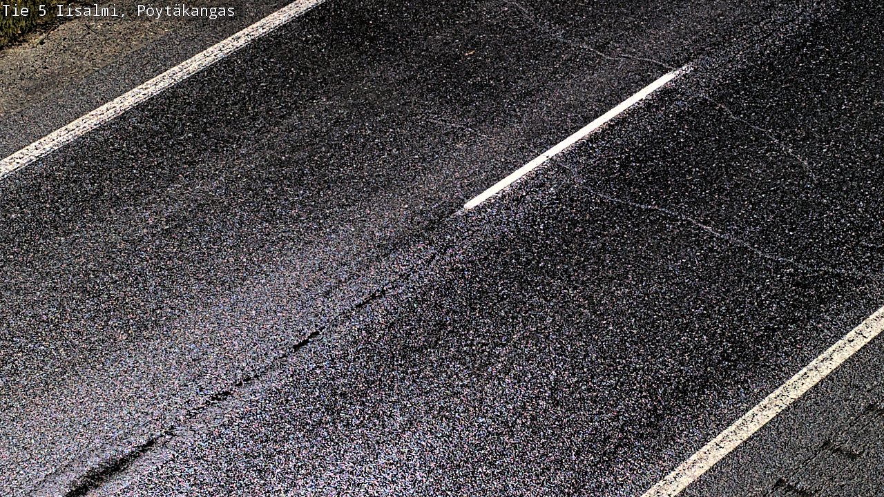 Weather Camera Image Road 5 Iisalmi, Pöytäkangas, Iisalmi, Pohjois-Savo