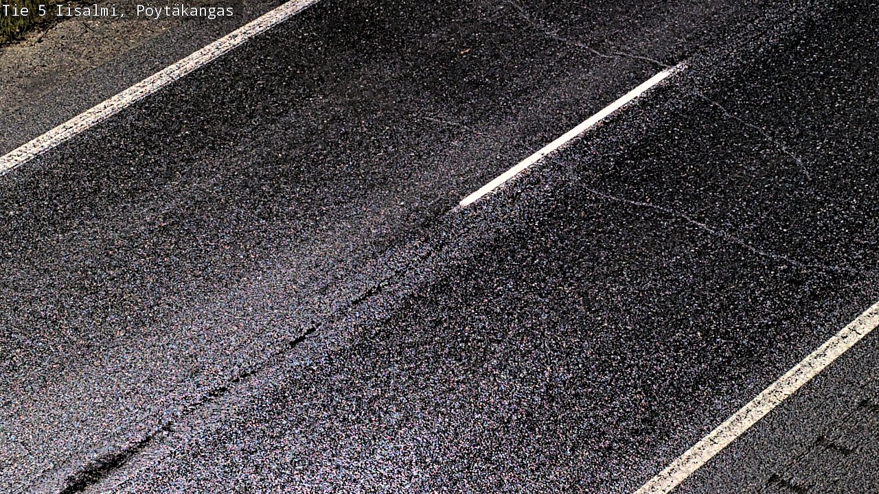 Weather Camera Image Road 5 Iisalmi, Pöytäkangas, Iisalmi, Pohjois-Savo