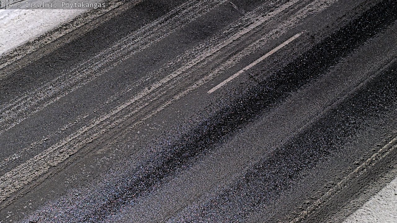 Weather Camera Image Road 5 Iisalmi, Pöytäkangas, Iisalmi, Pohjois-Savo