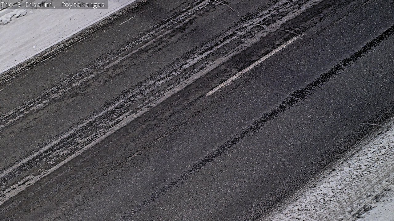 Weather Camera Image Väg 5 Idensalmi, Pöytäkangas, Iisalmi, Pohjois-Savo