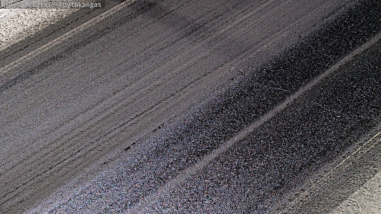 Weather Camera Image Road 5 Iisalmi, Pöytäkangas, Iisalmi, Pohjois-Savo