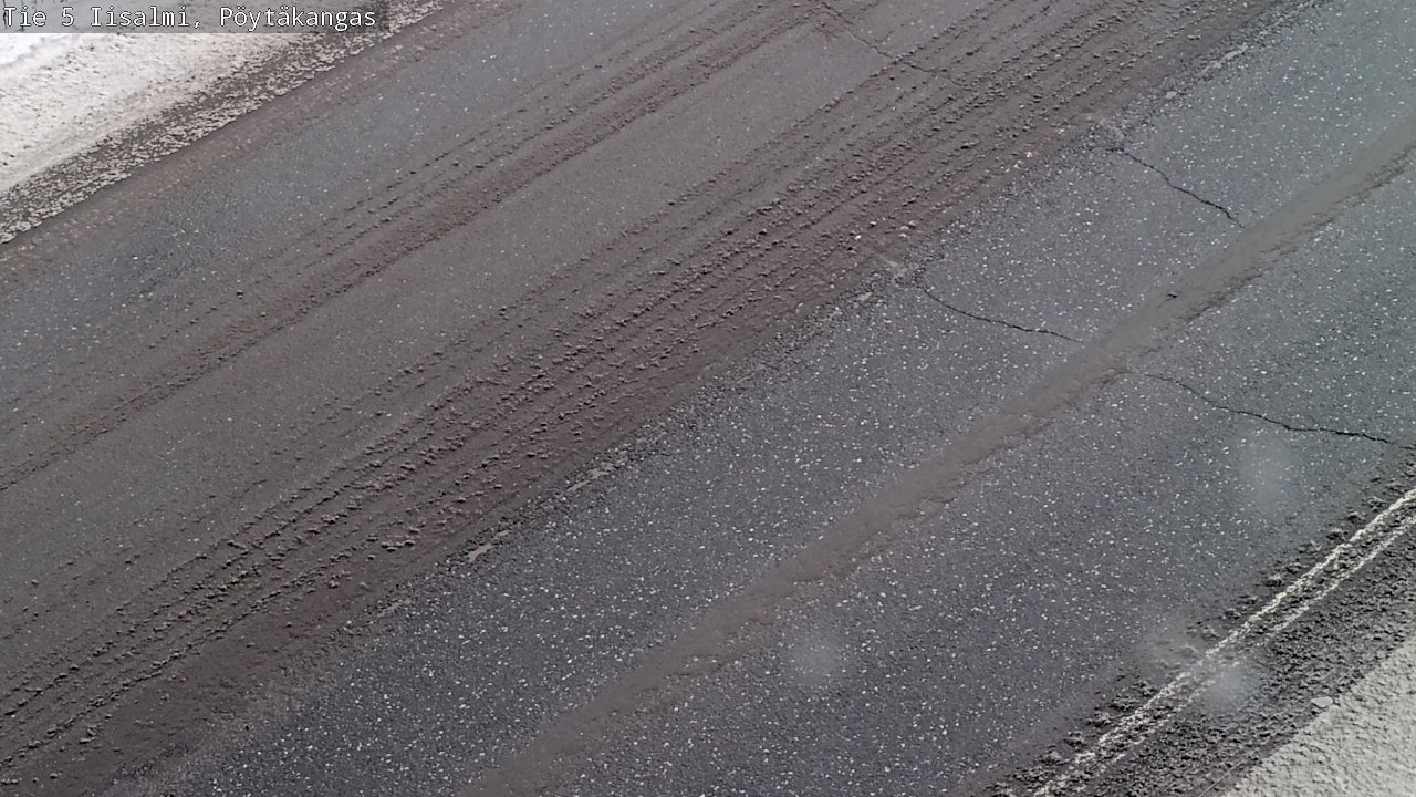 Weather Camera Image Road 5 Iisalmi, Pöytäkangas, Iisalmi, Pohjois-Savo