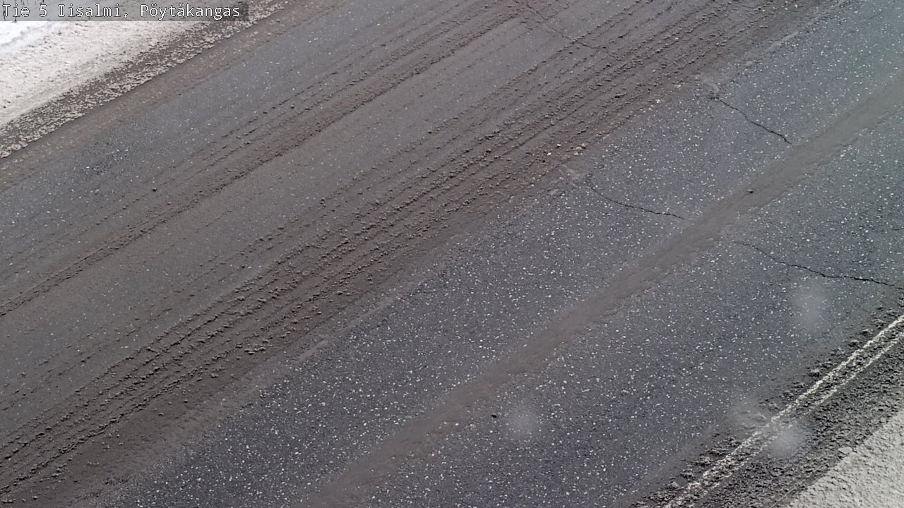Weather Camera Image Road 5 Iisalmi, Pöytäkangas, Iisalmi, Pohjois-Savo