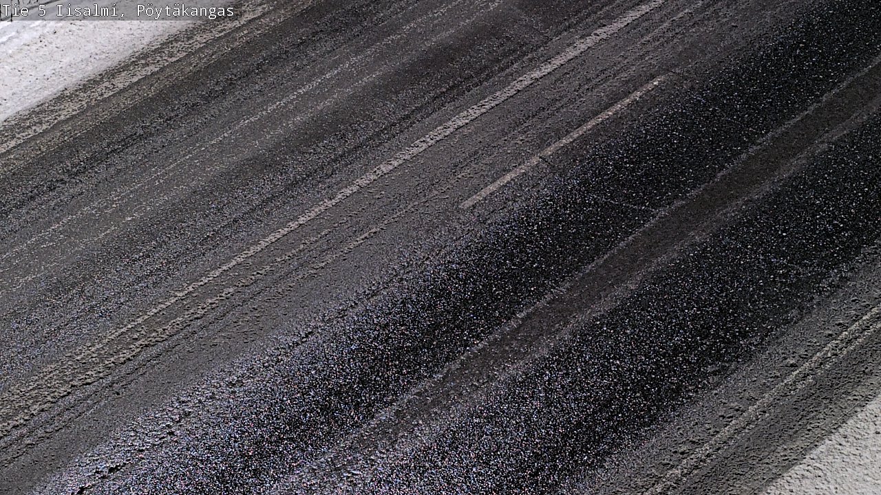 Weather Camera Image Road 5 Iisalmi, Pöytäkangas, Iisalmi, Pohjois-Savo