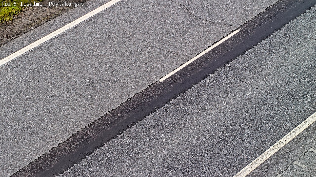 Weather Camera Image Väg 5 Idensalmi, Pöytäkangas, Iisalmi, Pohjois-Savo