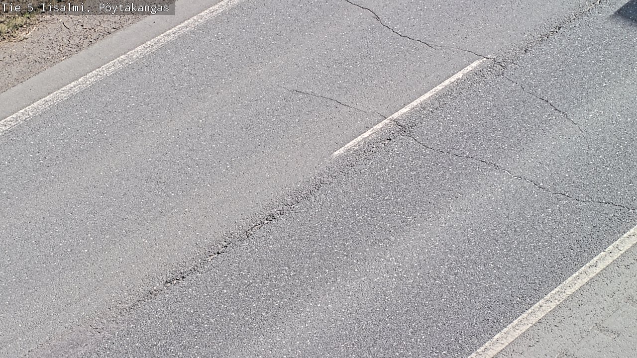 Weather Camera Image Väg 5 Idensalmi, Pöytäkangas, Iisalmi, Pohjois-Savo