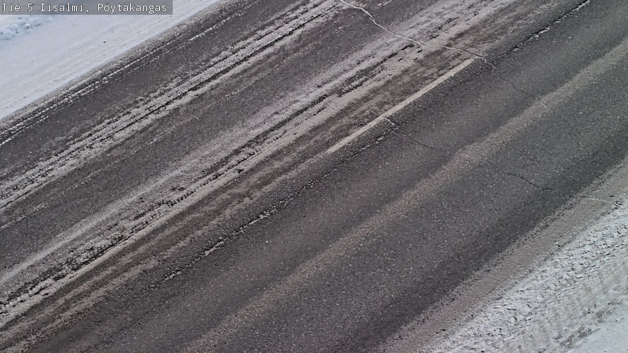 Weather Camera Image Väg 5 Idensalmi, Pöytäkangas, Iisalmi, Pohjois-Savo