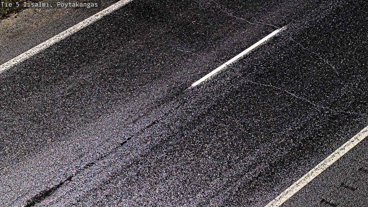 Weather Camera Image Road 5 Iisalmi, Pöytäkangas, Iisalmi, Pohjois-Savo
