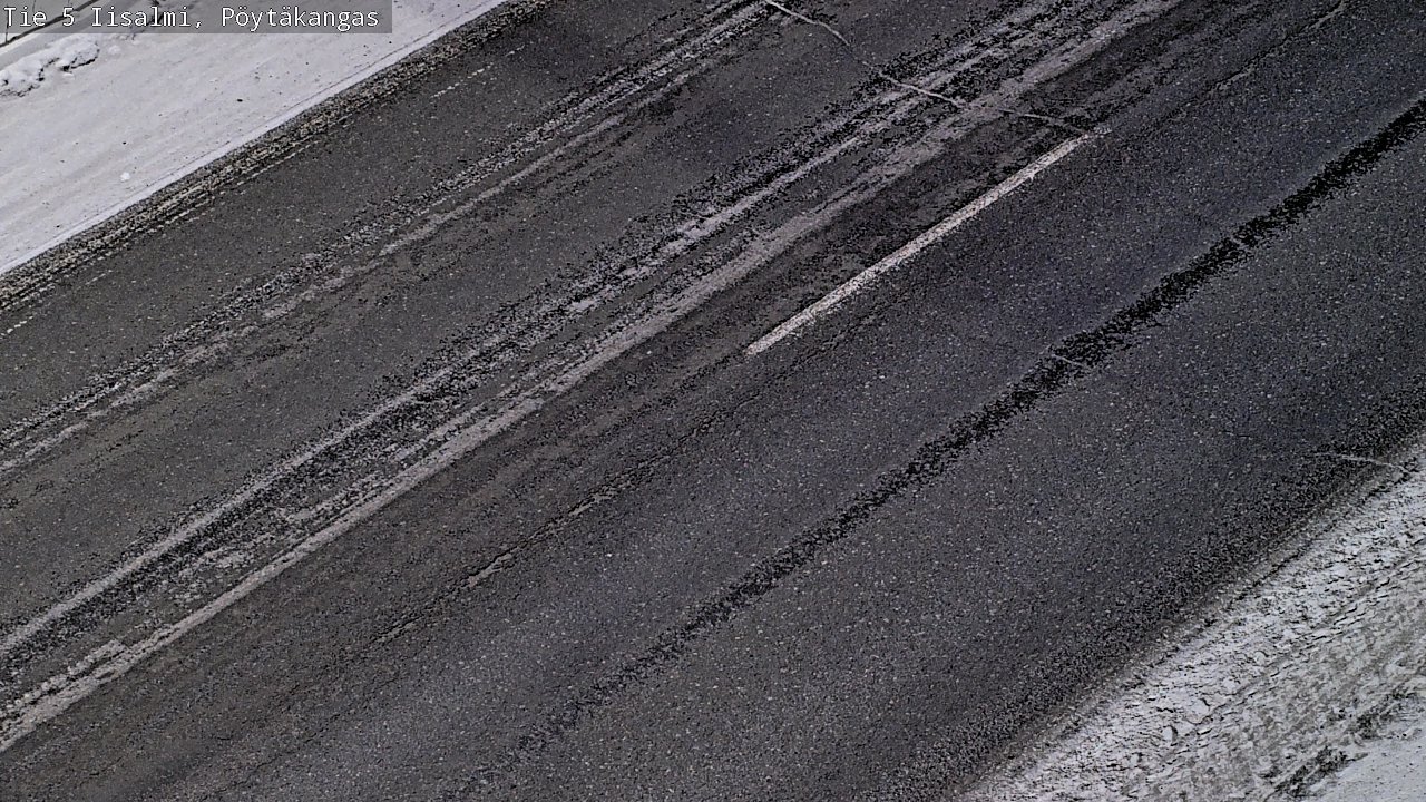 Weather Camera Image Väg 5 Idensalmi, Pöytäkangas, Iisalmi, Pohjois-Savo