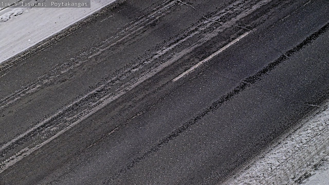 Weather Camera Image Road 5 Iisalmi, Pöytäkangas, Iisalmi, Pohjois-Savo