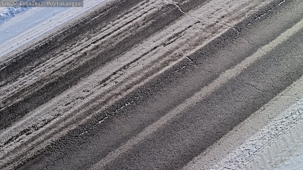 Weather Camera Image Väg 5 Idensalmi, Pöytäkangas, Iisalmi, Pohjois-Savo