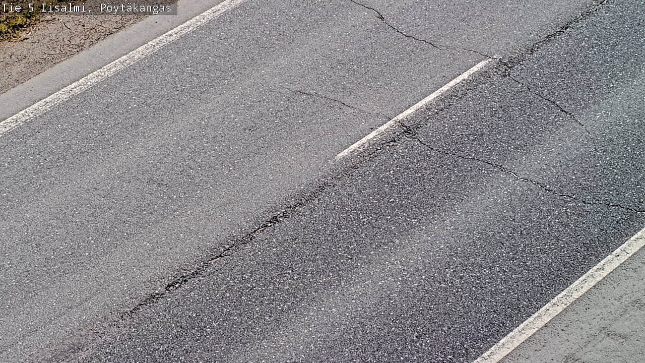 Weather Camera Image Väg 5 Idensalmi, Pöytäkangas, Iisalmi, Pohjois-Savo