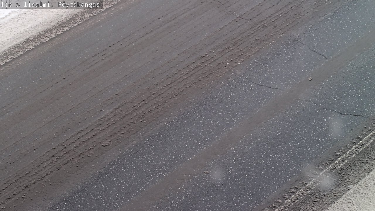 Weather Camera Image Road 5 Iisalmi, Pöytäkangas, Iisalmi, Pohjois-Savo