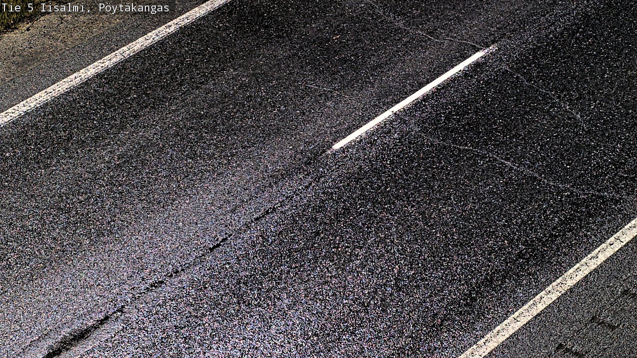 Weather Camera Image Road 5 Iisalmi, Pöytäkangas, Iisalmi, Pohjois-Savo