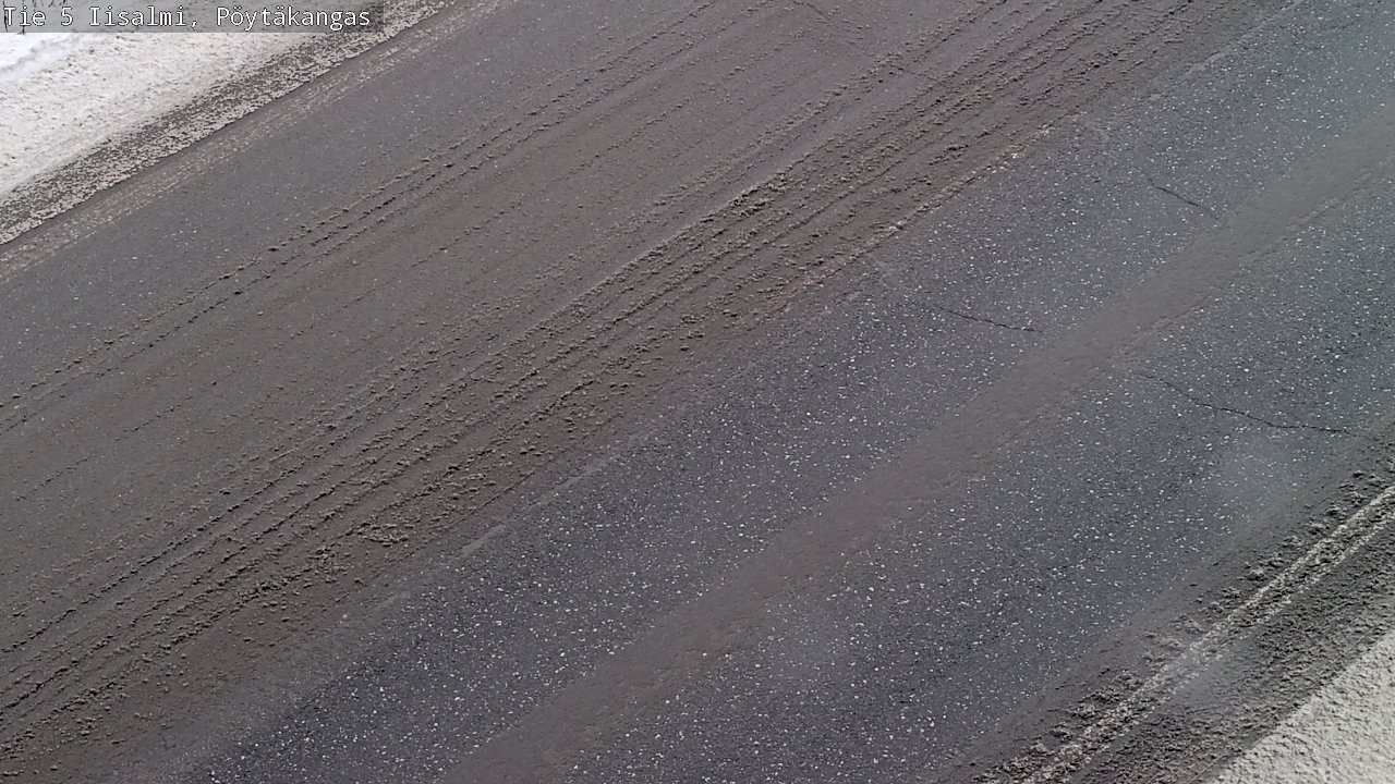 Weather Camera Image Road 5 Iisalmi, Pöytäkangas, Iisalmi, Pohjois-Savo