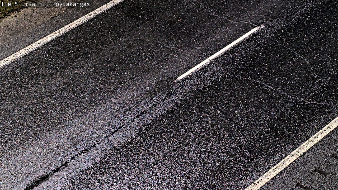 Weather Camera Image Väg 5 Idensalmi, Pöytäkangas, Iisalmi, Pohjois-Savo