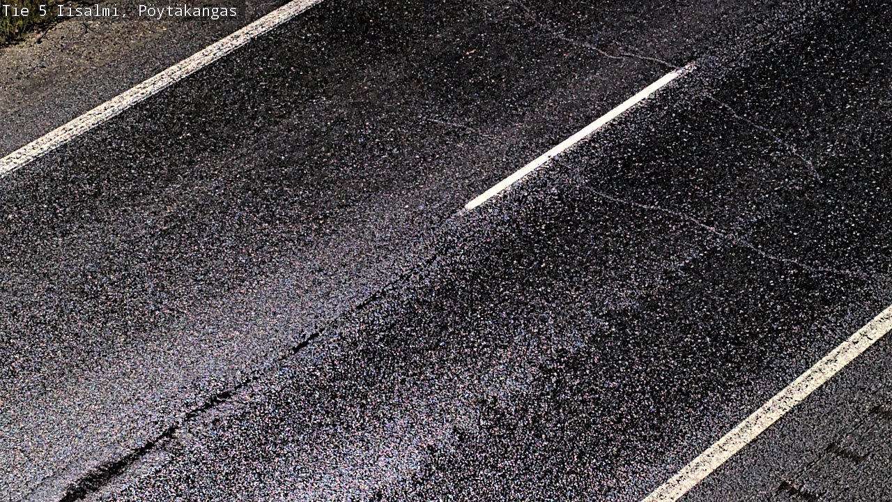 Weather Camera Image Road 5 Iisalmi, Pöytäkangas, Iisalmi, Pohjois-Savo