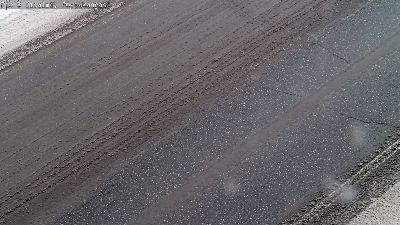 Weather Camera Image Road 5 Iisalmi, Pöytäkangas, Iisalmi, Pohjois-Savo