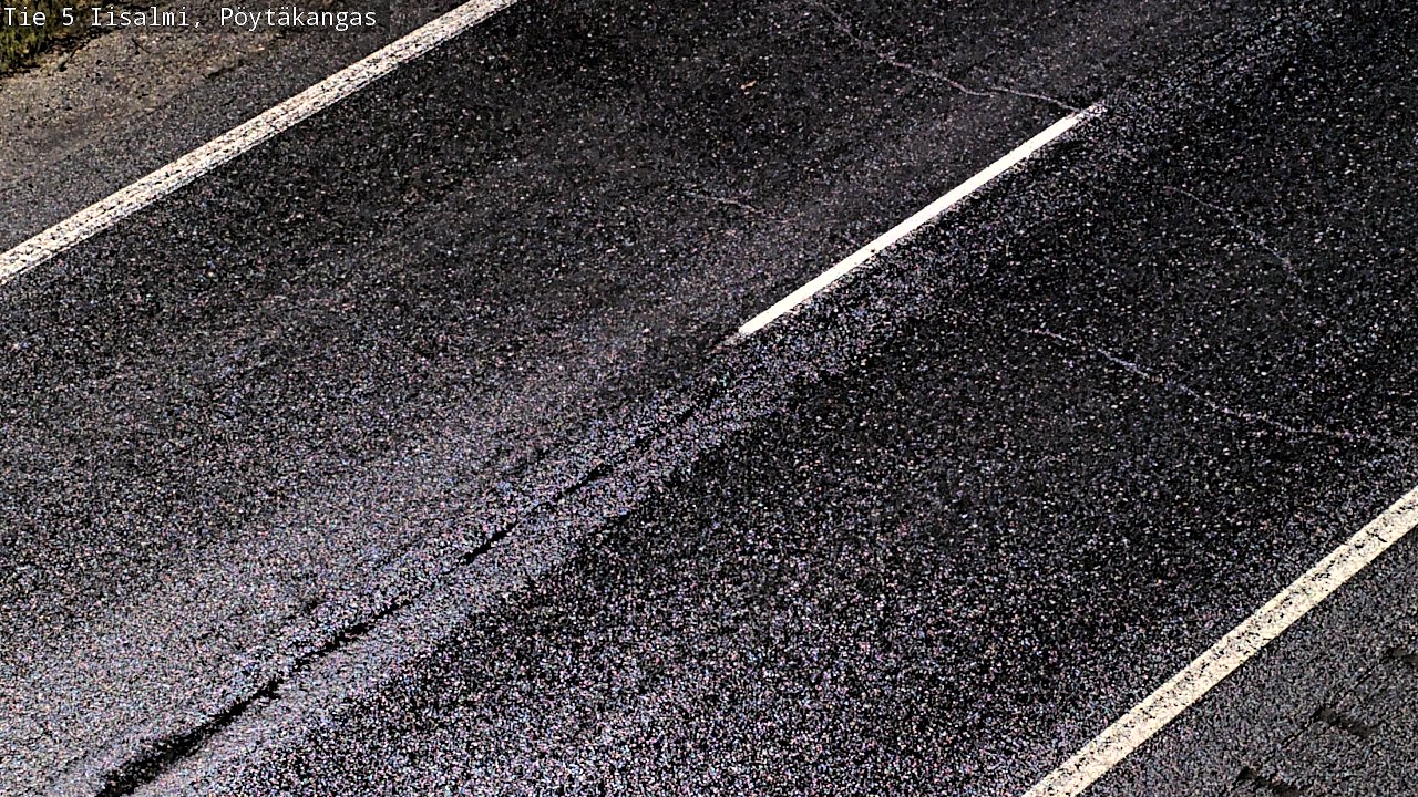 Weather Camera Image Väg 5 Idensalmi, Pöytäkangas, Iisalmi, Pohjois-Savo