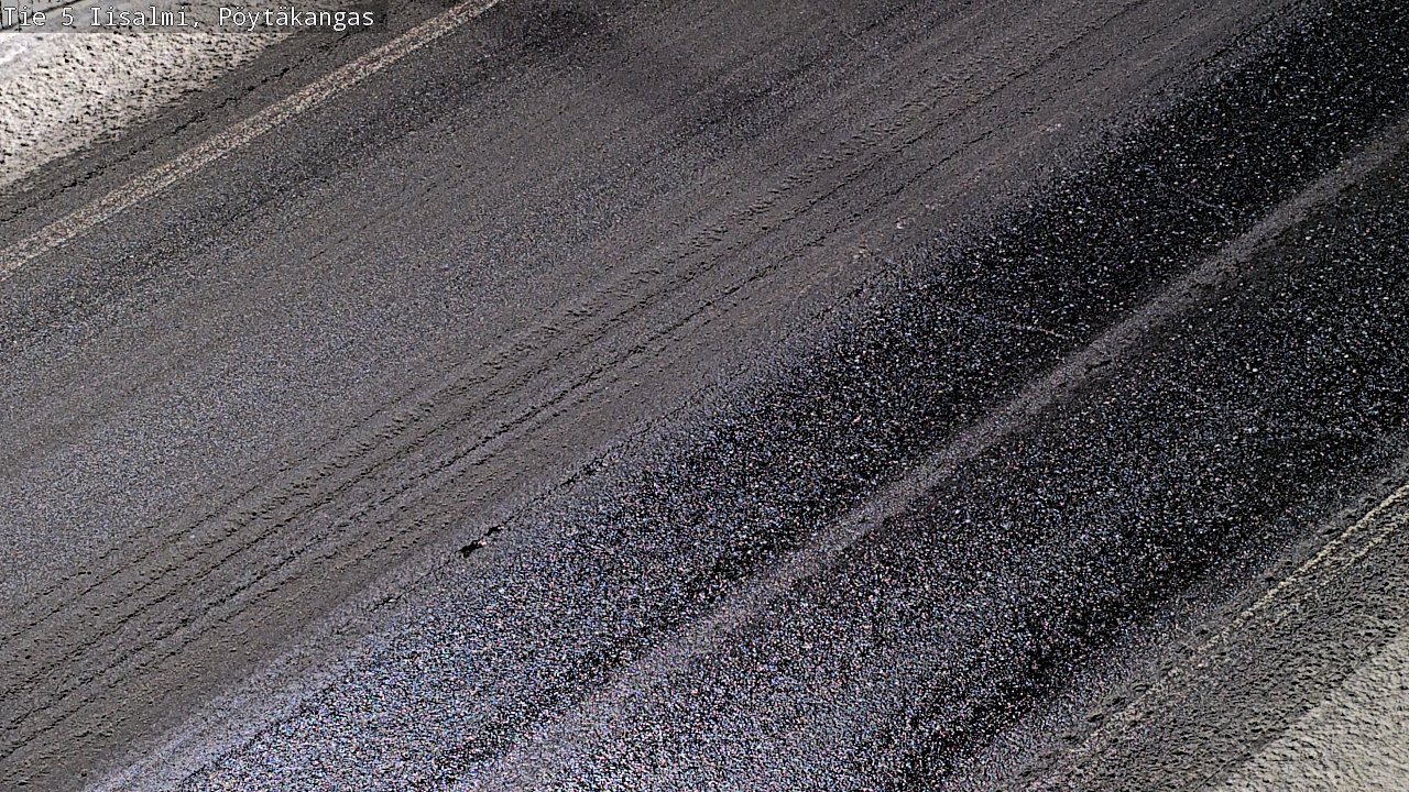 Weather Camera Image Road 5 Iisalmi, Pöytäkangas, Iisalmi, Pohjois-Savo