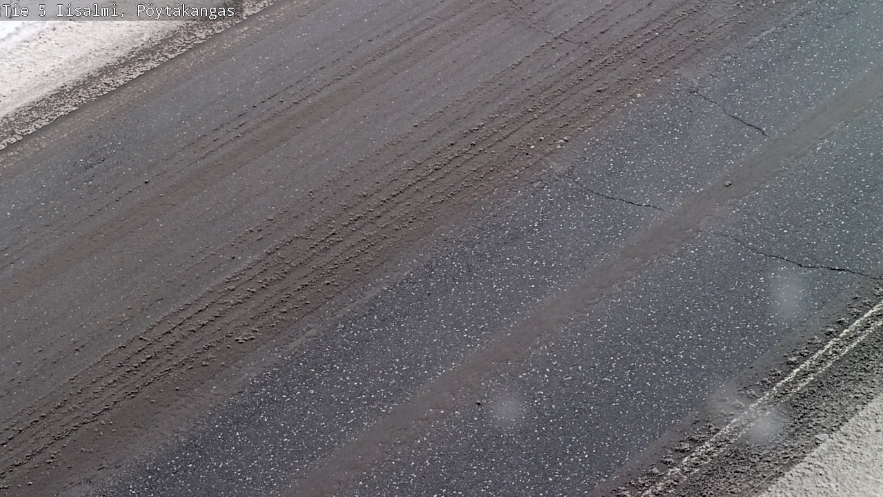 Weather Camera Image Road 5 Iisalmi, Pöytäkangas, Iisalmi, Pohjois-Savo