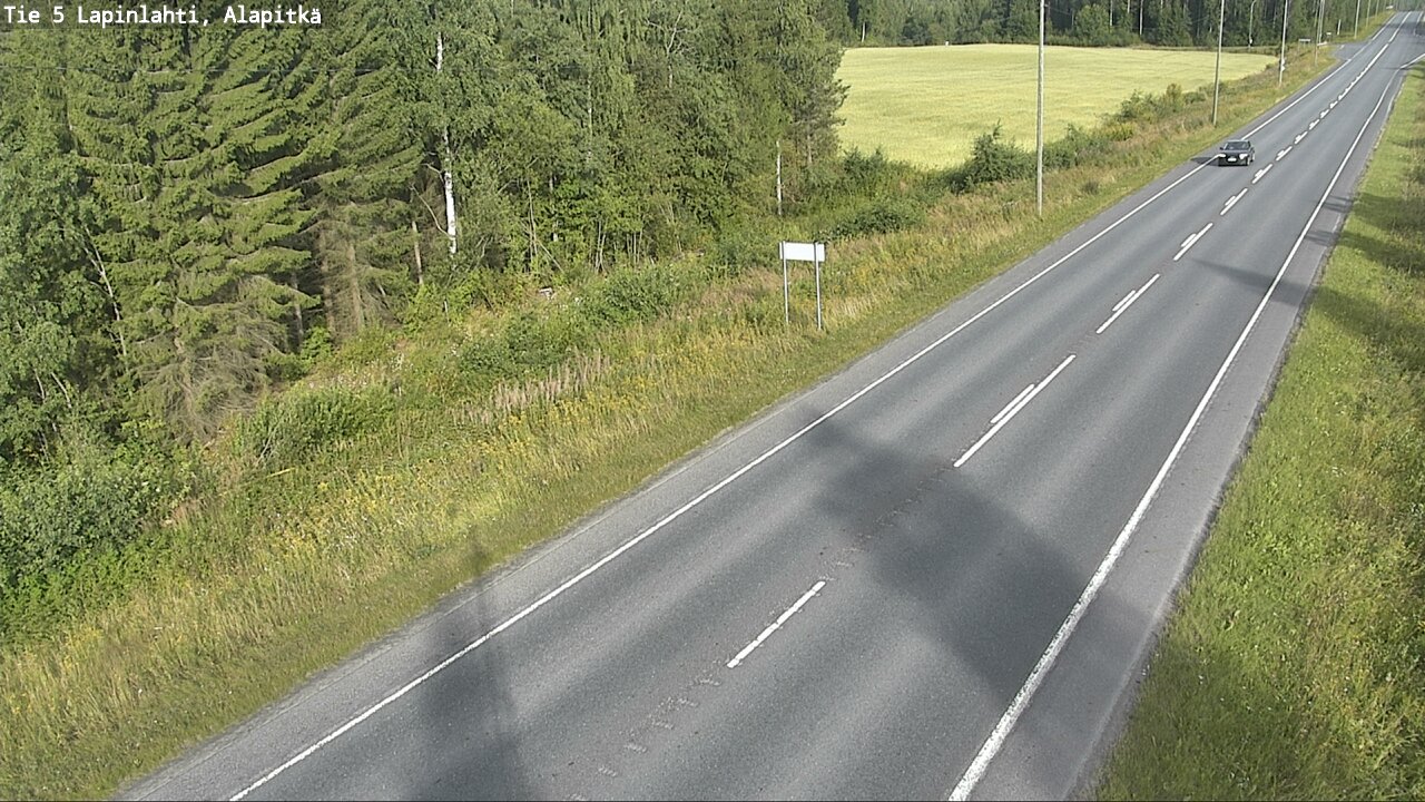 Kelikamerat Kuva Tie 5 Lapinlahti, Alapitkä, Lapinlahti, Pohjois-Savo