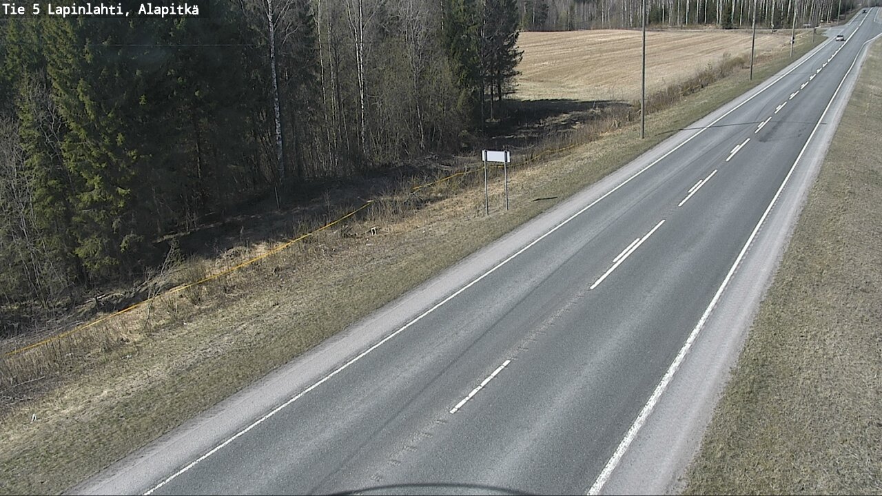 Kelikamerat Kuva Tie 5 Lapinlahti, Alapitkä, Lapinlahti, Pohjois-Savo