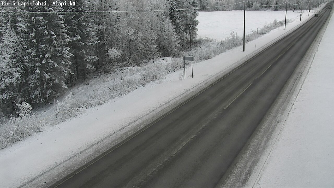 Kelikamerat Kuva Tie 5 Lapinlahti, Alapitkä, Lapinlahti, Pohjois-Savo