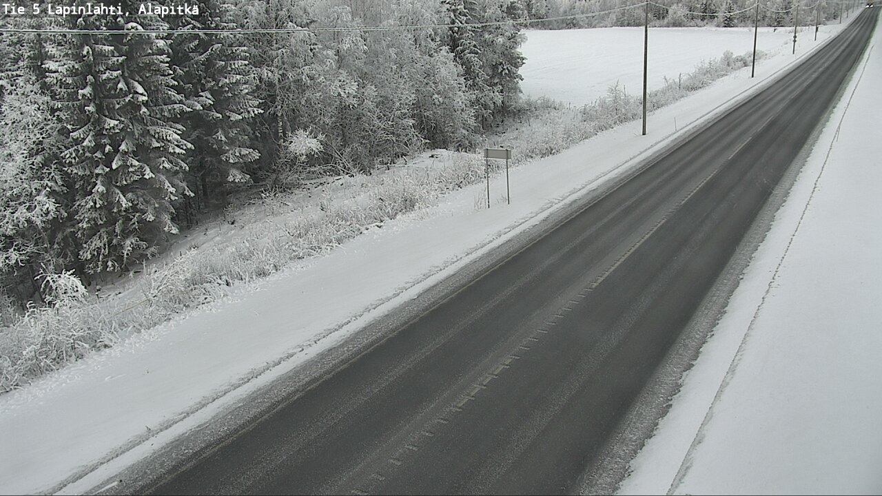 Kelikamerat Kuva Tie 5 Lapinlahti, Alapitkä, Lapinlahti, Pohjois-Savo