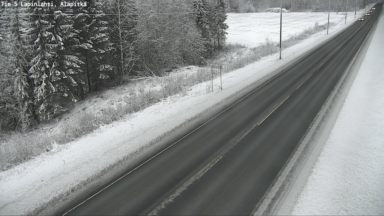 Kelikamerat Kuva Tie 5 Lapinlahti, Alapitkä, Lapinlahti, Pohjois-Savo