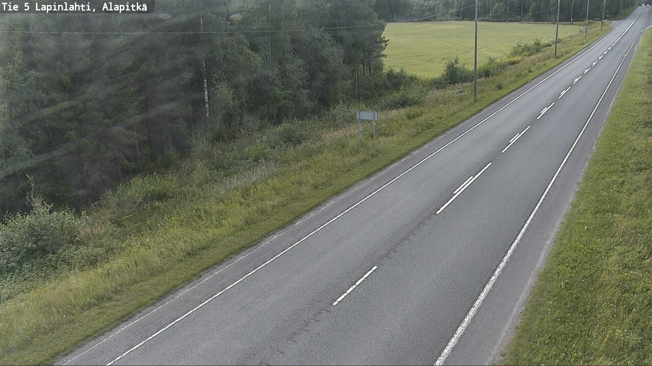 Kelikamerat Kuva Tie 5 Lapinlahti, Alapitkä, Lapinlahti, Pohjois-Savo