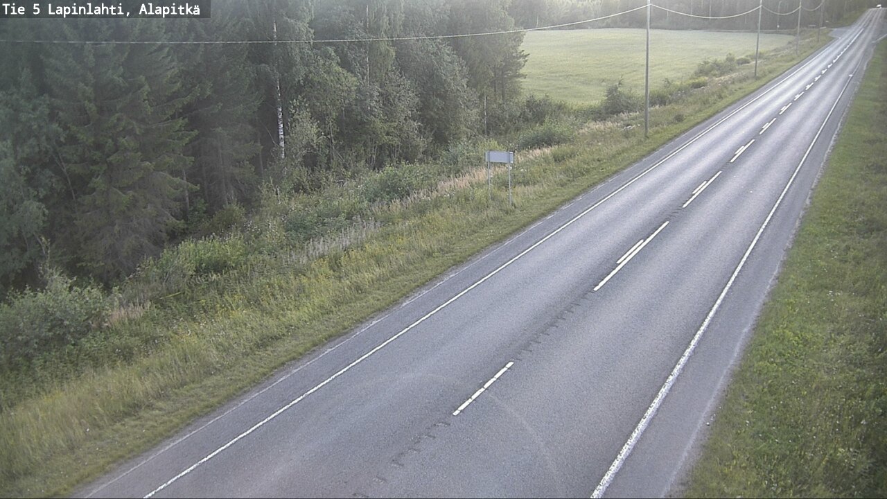 Kelikamerat Kuva Tie 5 Lapinlahti, Alapitkä, Lapinlahti, Pohjois-Savo