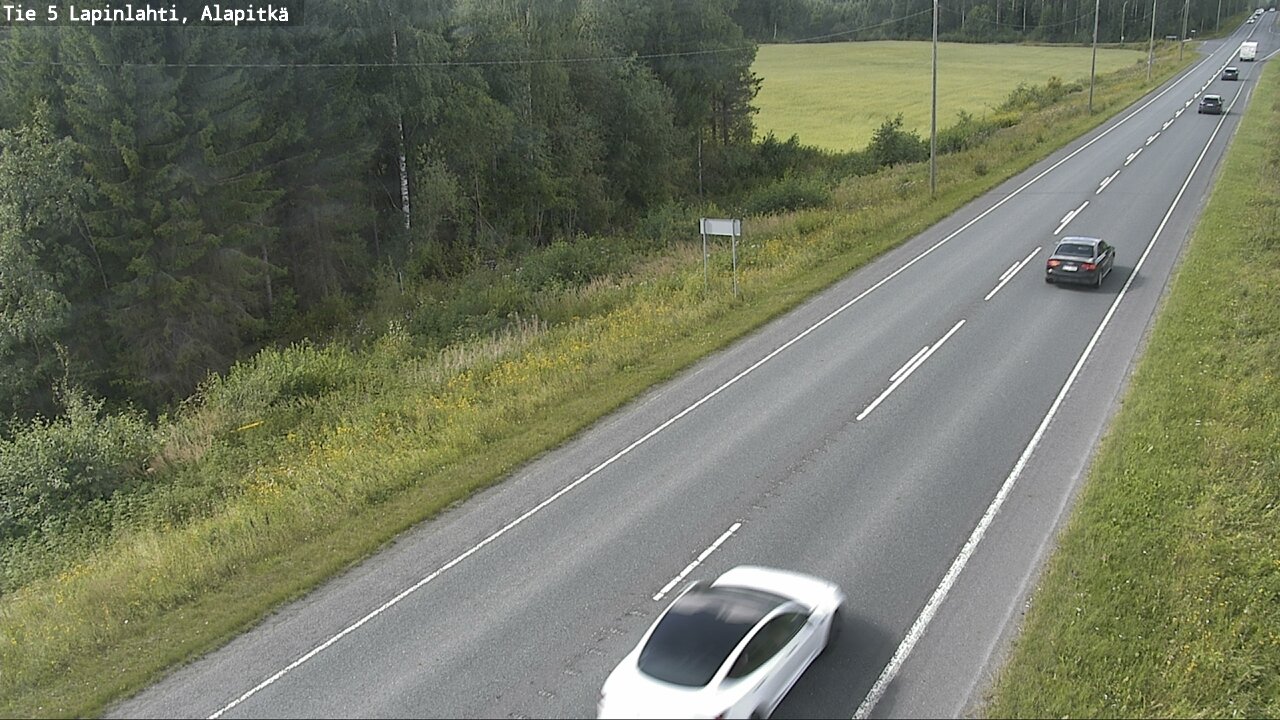 Kelikamerat Kuva Tie 5 Lapinlahti, Alapitkä, Lapinlahti, Pohjois-Savo