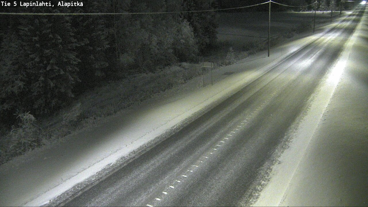 Kelikamerat Kuva Tie 5 Lapinlahti, Alapitkä, Lapinlahti, Pohjois-Savo