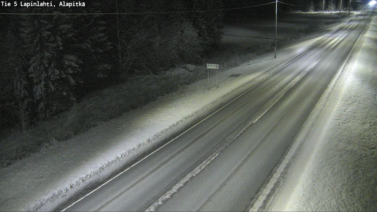 Kelikamerat Kuva Tie 5 Lapinlahti, Alapitkä, Lapinlahti, Pohjois-Savo