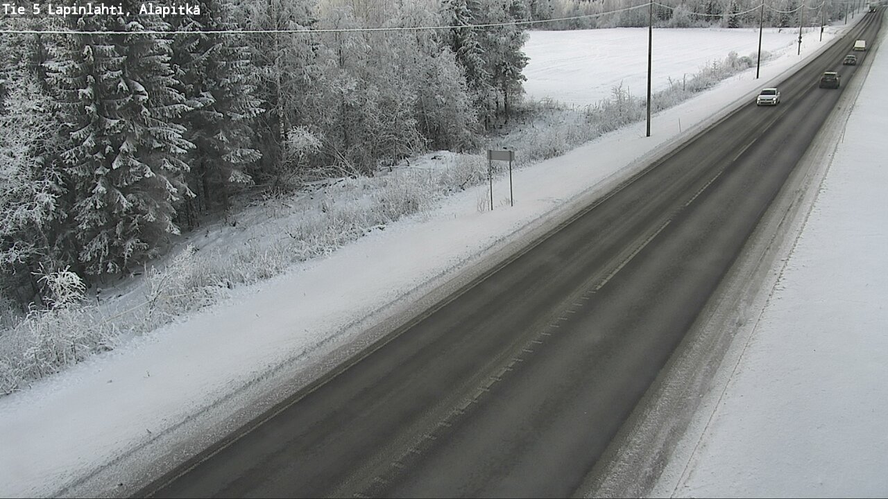 Kelikamerat Kuva Tie 5 Lapinlahti, Alapitkä, Lapinlahti, Pohjois-Savo