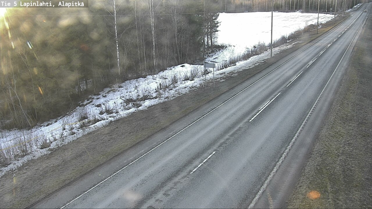 Kelikamerat Kuva Tie 5 Lapinlahti, Alapitkä, Lapinlahti, Pohjois-Savo