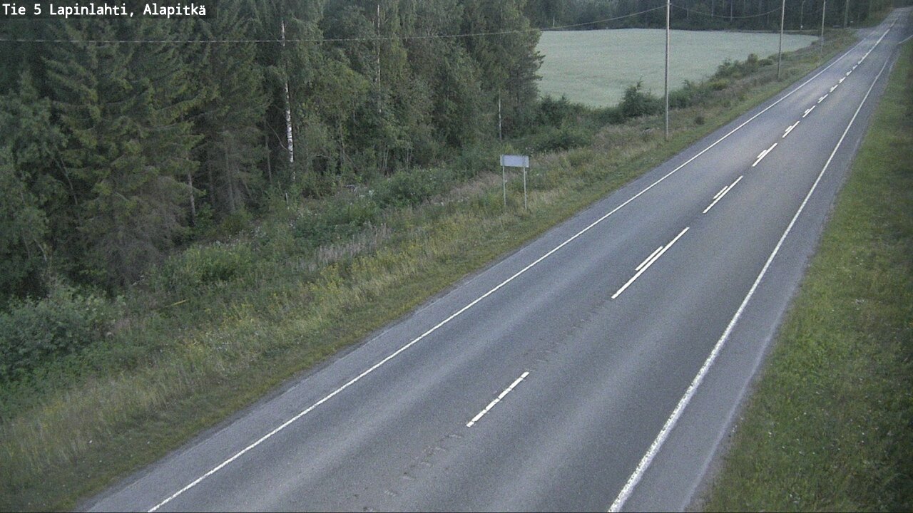 Kelikamerat Kuva Tie 5 Lapinlahti, Alapitkä, Lapinlahti, Pohjois-Savo