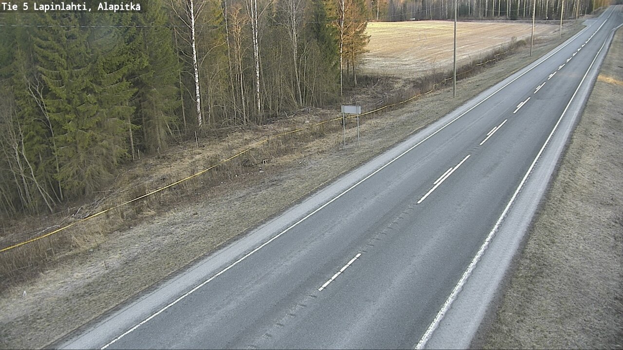 Kelikamerat Kuva Tie 5 Lapinlahti, Alapitkä, Lapinlahti, Pohjois-Savo