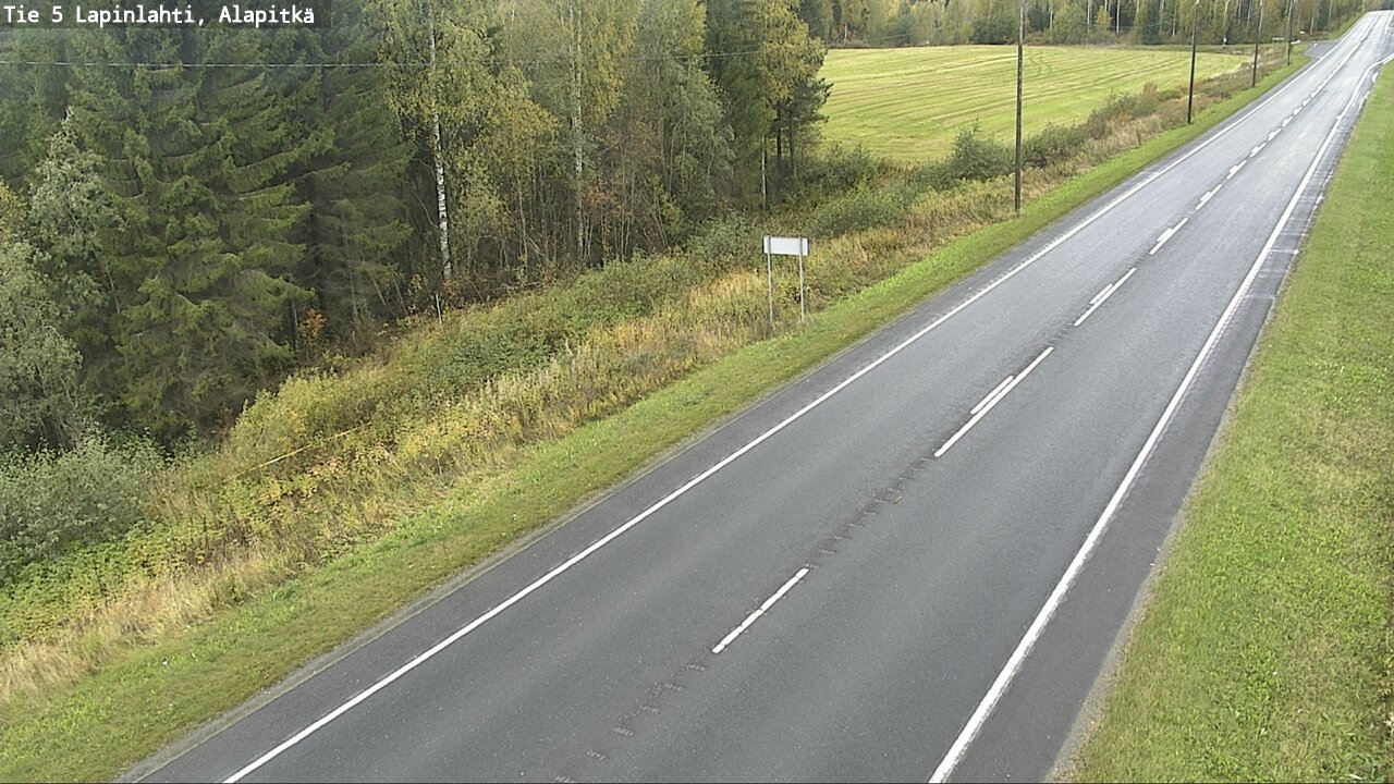 Kelikamerat Kuva Tie 5 Lapinlahti, Alapitkä, Lapinlahti, Pohjois-Savo