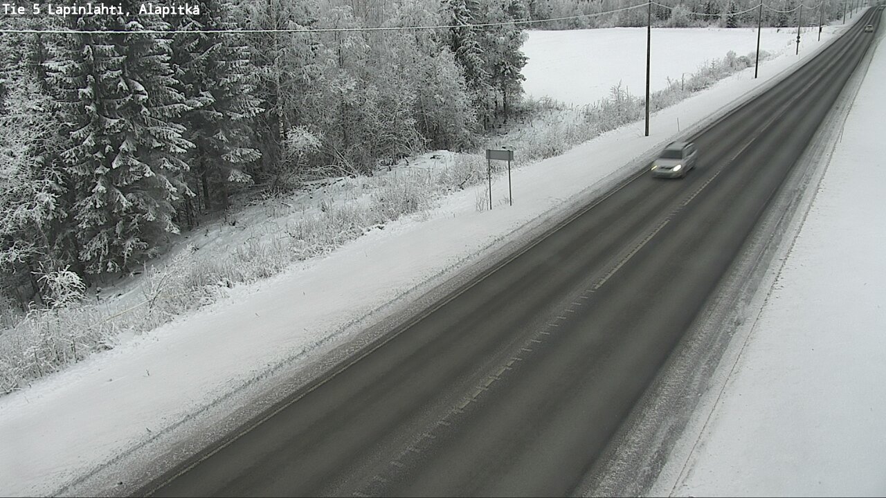 Kelikamerat Kuva Tie 5 Lapinlahti, Alapitkä, Lapinlahti, Pohjois-Savo